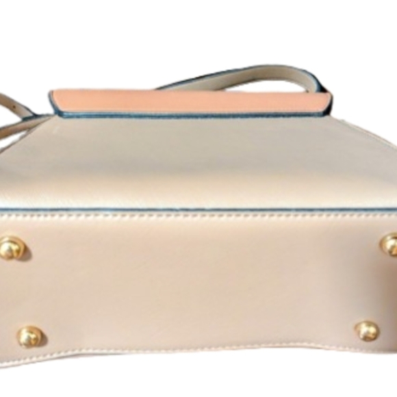 Dune London Two-Tone Animal Print Side Effects Satchel - Picture 5 of 7